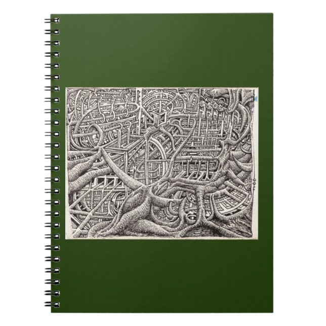 Pipescape, av Brian Benson Anteckningsbok (Framsidan)