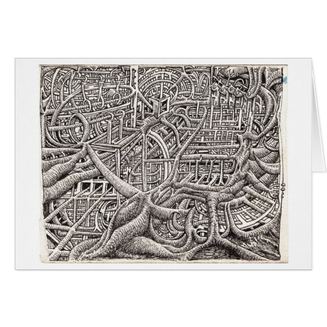 Pipescape, av Brian Benson Hälsningskort (Framsidan Horizontal)