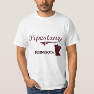 Pipestone Minnesota stadsklassiker T Shirt