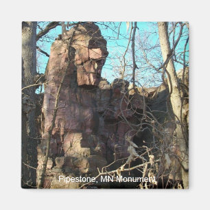 Pipestone MN-monumentmagnet Magnet