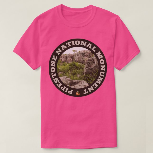 Pipestone National Monument Circle T Shirt (Design framsida)