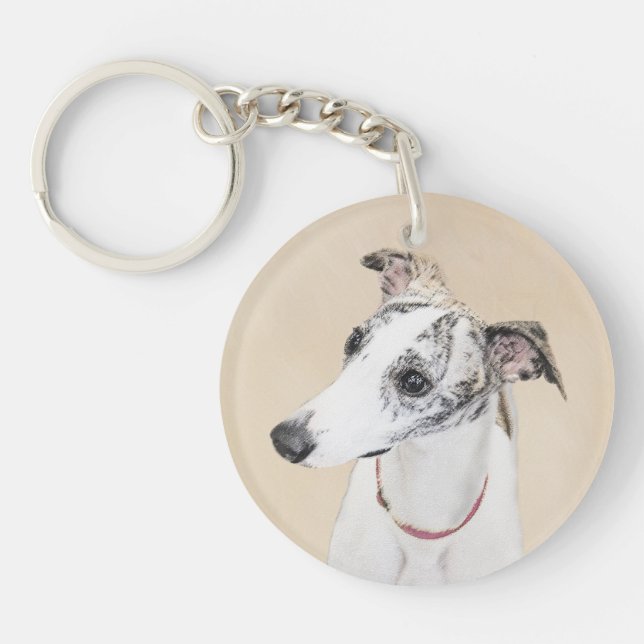 Pipettmålning - Cute Original Hund Art (Framsidan)