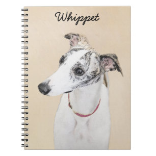 Pipettmålning - Cute Original Hund Art Anteckningsbok