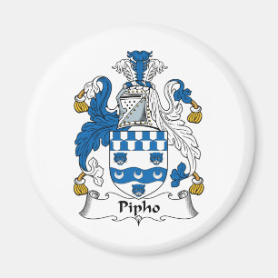 Pipho familjvapensköld magnet