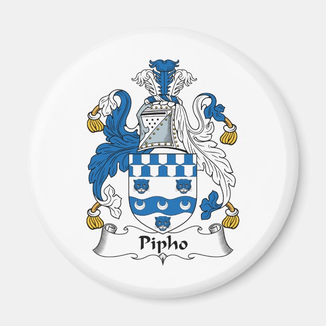 Pipho Family Crest Magnet (Framsidan)