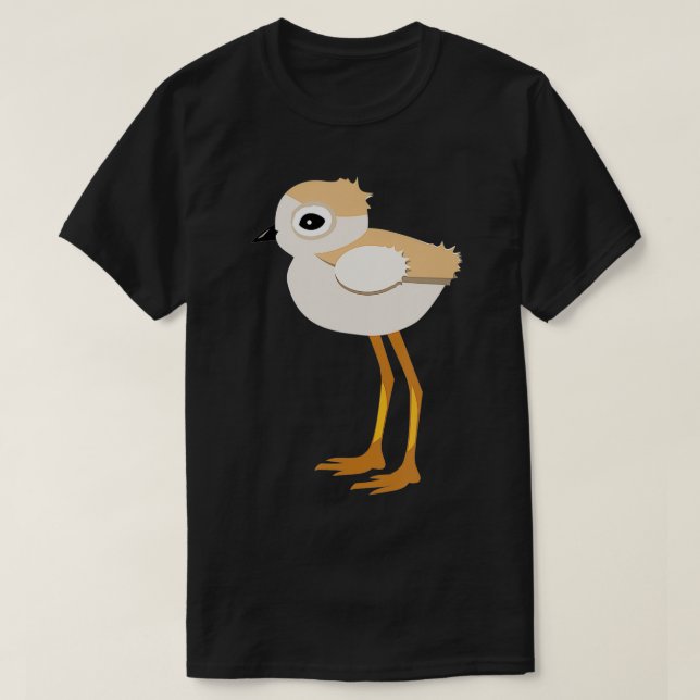 Piping Plover Baby Sandpiper T Shirt (Design framsida)