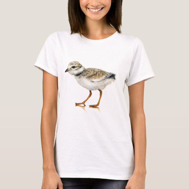 Piping Plover-Chick T Shirt (Framsida)
