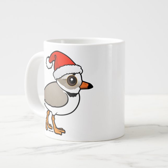 Piping Plover Santa Jumbo Mugg (Framsida vänster)