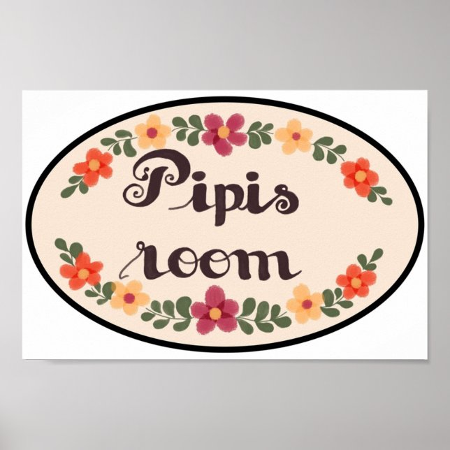 Pipis Room Design Polygon Griffin McElroy Inspire Poster (Framsidan)