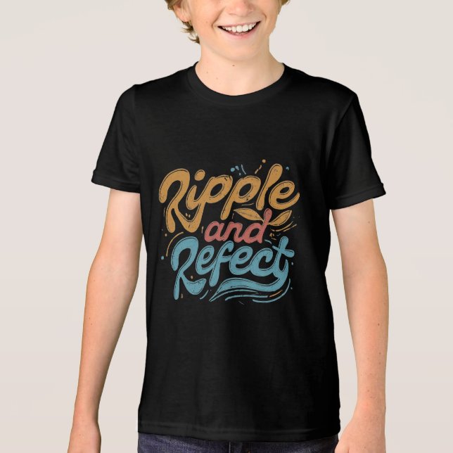 Pippel och spegel t shirt (Framsida)
