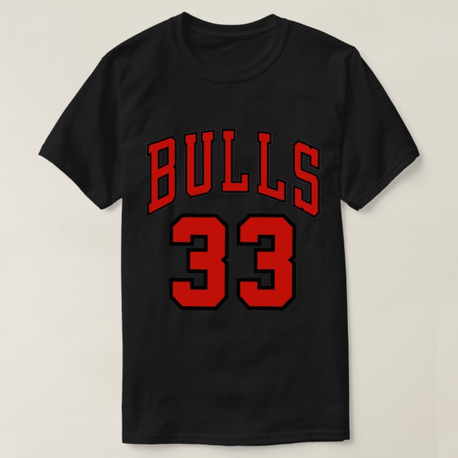 Pippen Bull Classic T-Shirt (Design framsida)