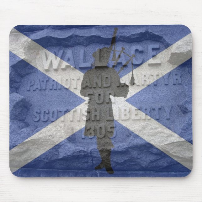 Pipper Tribute - Willam Wallace Scotland patriot Musmatta (Framsidan)
