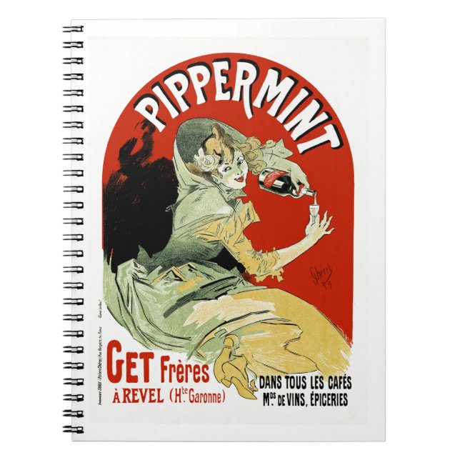 Pippermint Anteckningsbok (Framsidan)