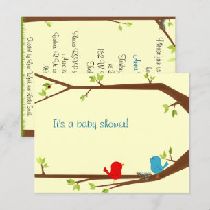 Pippibaby showerinbjudan inbjudningar