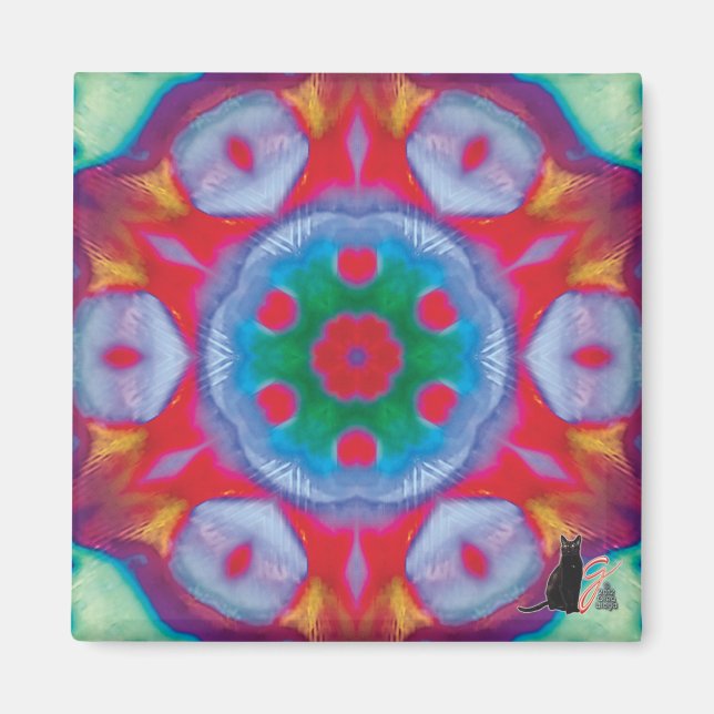 Pippin Kaleidoscope Magnet (Framsidan)