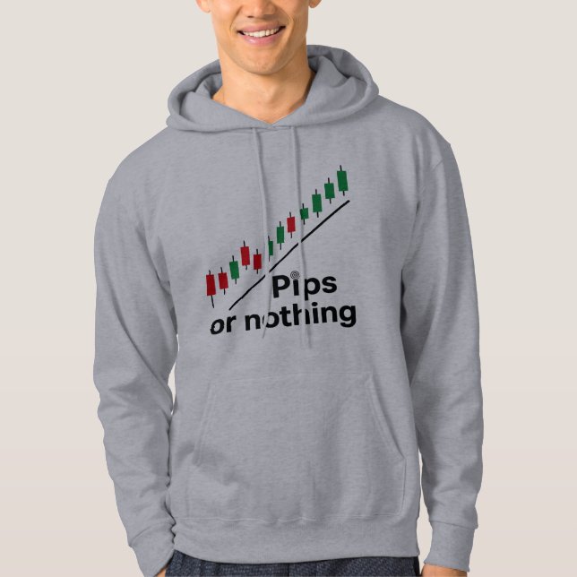 Pips eller Ingenting Hoodie (Framsida)