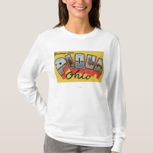 Piqua OhioLarge brev ScenesPiqua, OH T Shirt