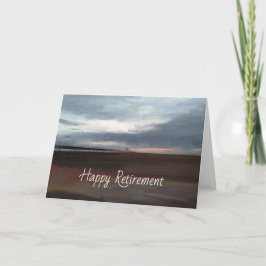 Pir i havet pensioneringskort kort