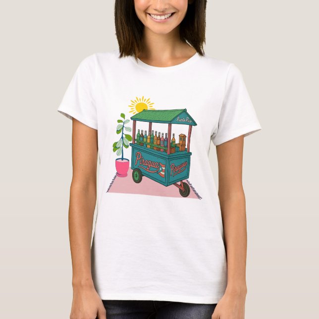 Piragua Puerto Rico T-shirt (Framsida)