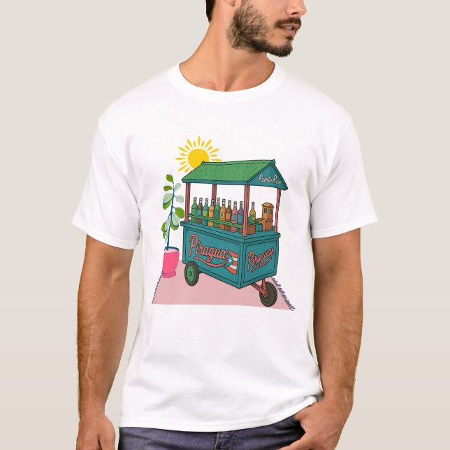 Piragua Puerto Rico T-shirt (Framsida)