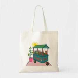 Piragua Puerto Rico tote bag Tygkasse