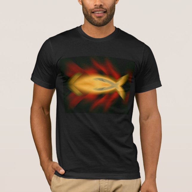 pirahna t-shirt (Framsida)