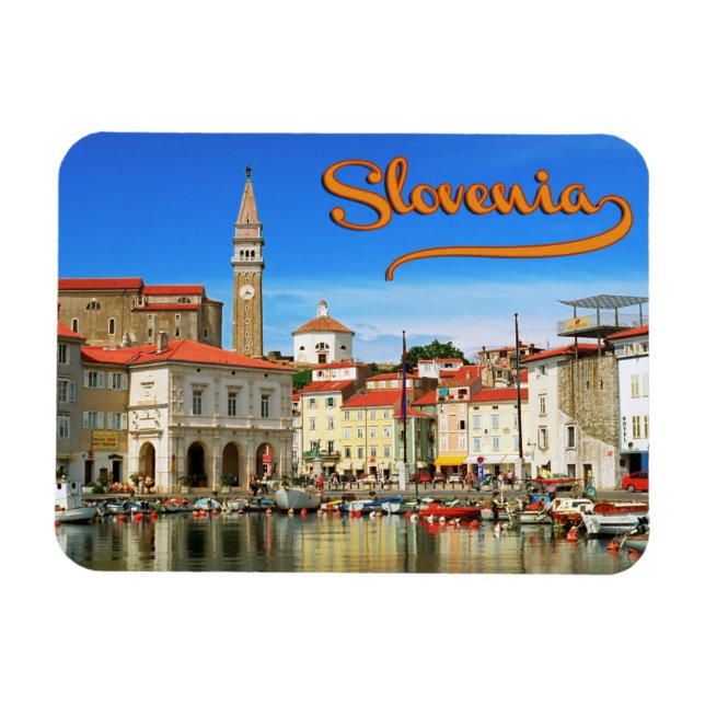 Piran Slovenien Magnet (Horisontell)