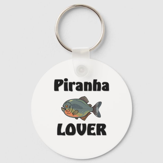 Piranha Älskare Nyckelring (Framsida)