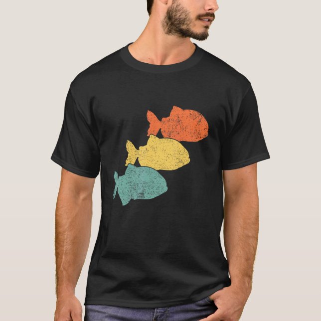 Piranha Fiske T Shirt (Framsida)