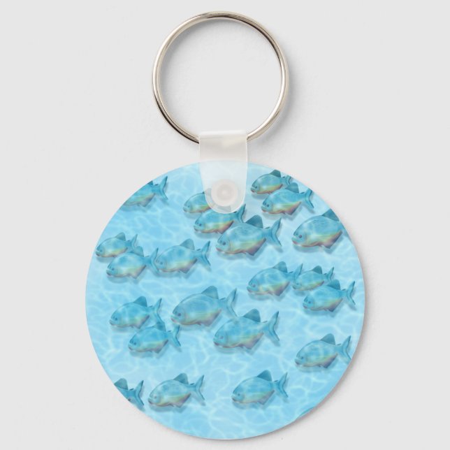 Piranha Keychain Nyckelring (Framsida)