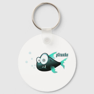 Piranha Nyckelring