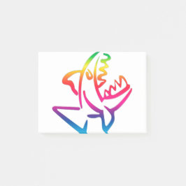 Piranha Post-it Block