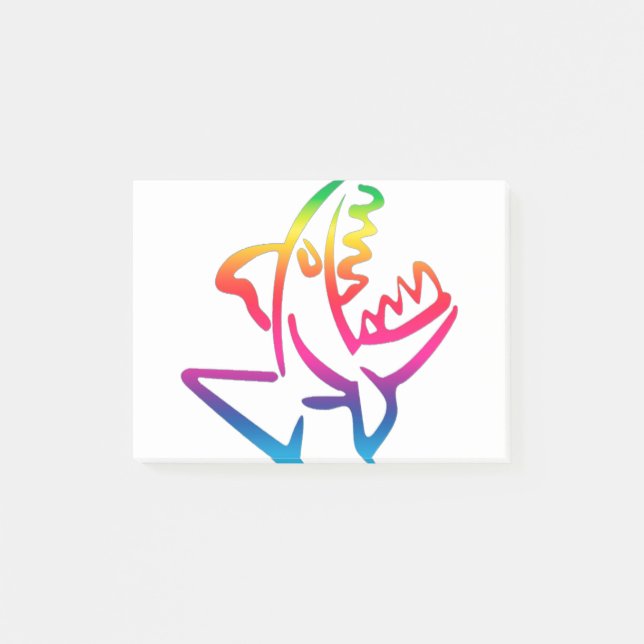Piranha Post-it Block (Framsida)