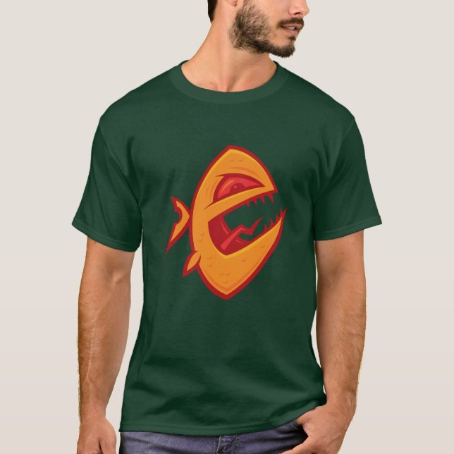 Piranha T-shirt (Framsida)