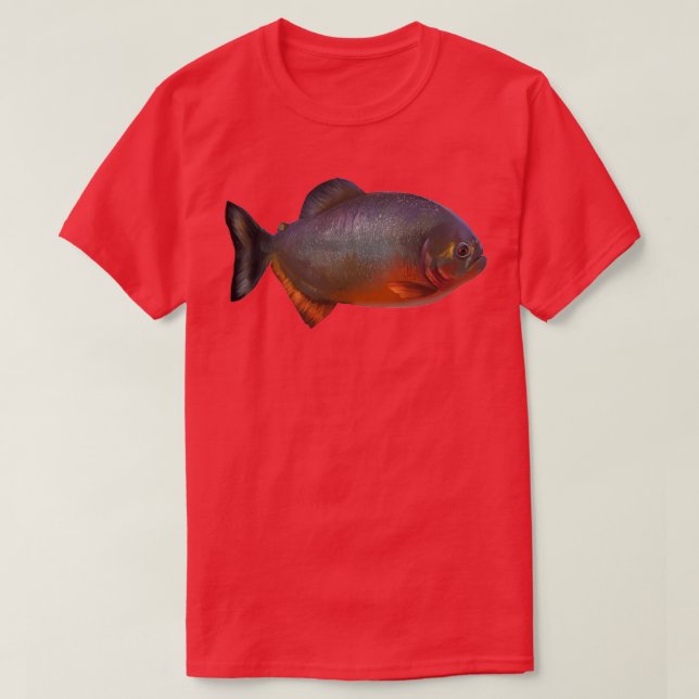 Piranha T Shirt (Design framsida)