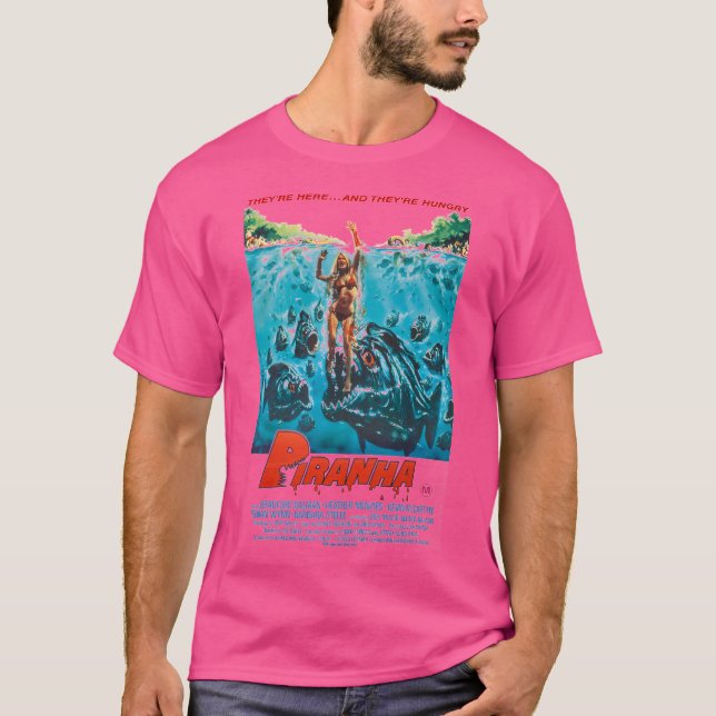 Piranha T Shirt (Framsida)