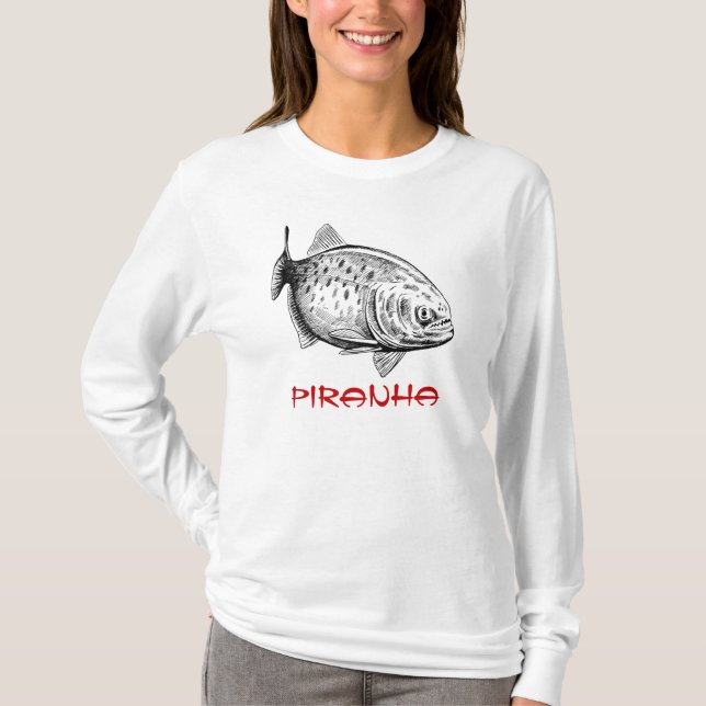 Piranha Tee (Framsida)