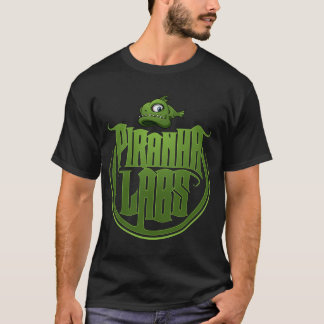 Piranhalabb - vapensköldlogotyp (2-sided) tee