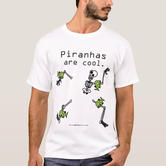 Piranhas är kalla tee (Framsida)