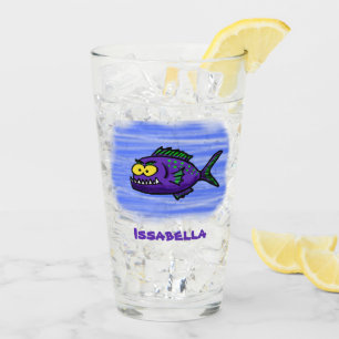 Piranhas tecknad glaskopp