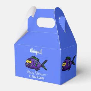 Piranhas tecknad presentaskar