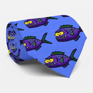 Piranhas tecknad slips