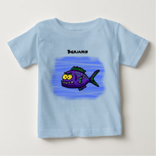 Piranhas tecknad t shirt