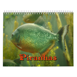 Piranhasväggkalender Kalender