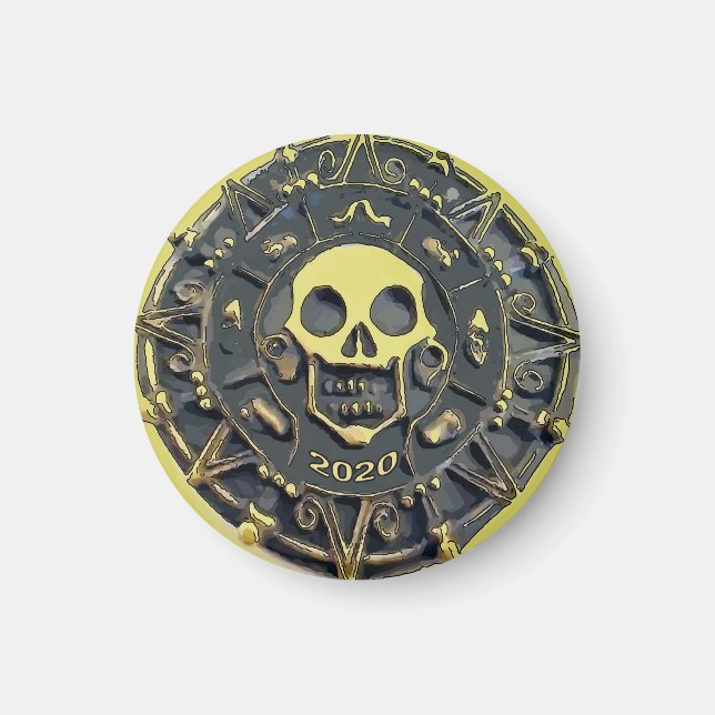 Pirat 2020 magnet (Framsidan)