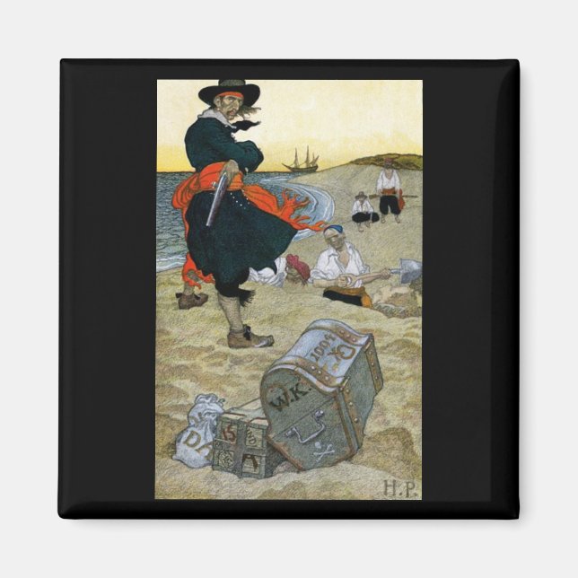 Pirat Art Magnet (Framsidan)
