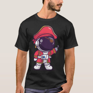 Pirat Astronaut T Shirt