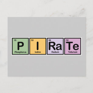 Pirat av Inslag Vykort