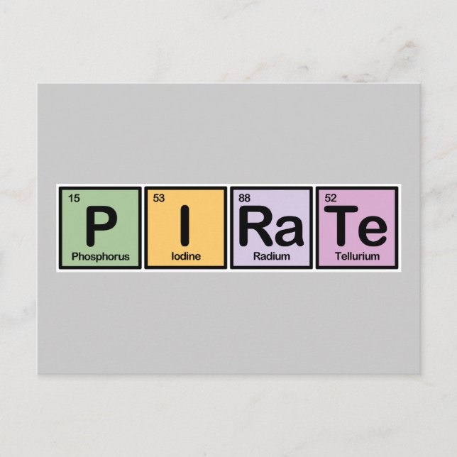 Pirat av Inslag Vykort (Framsida)