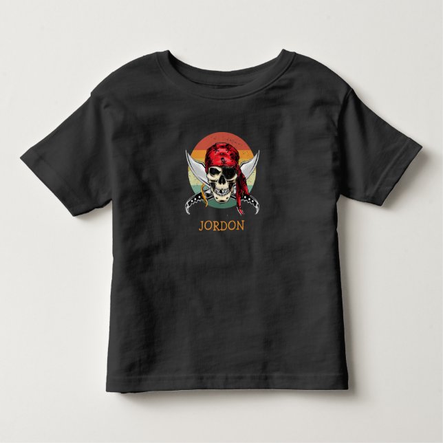 Pirat BABY T-shirt (Framsida)